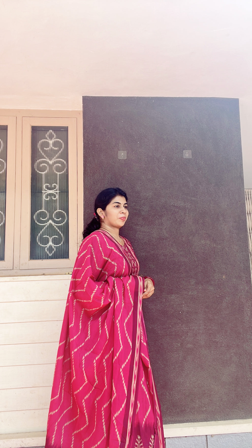 Majenta cotton suit sets