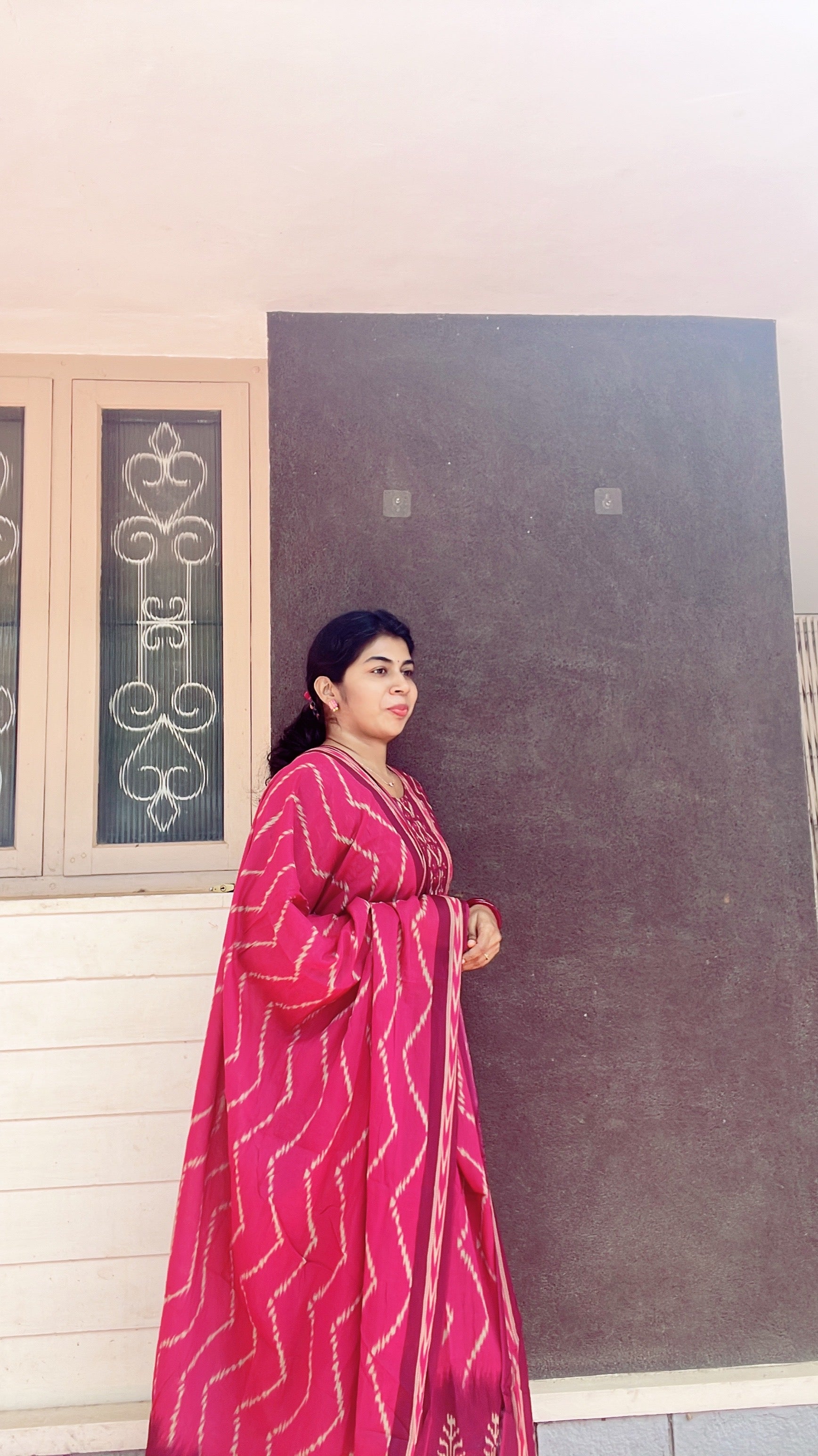 Majenta cotton suit sets