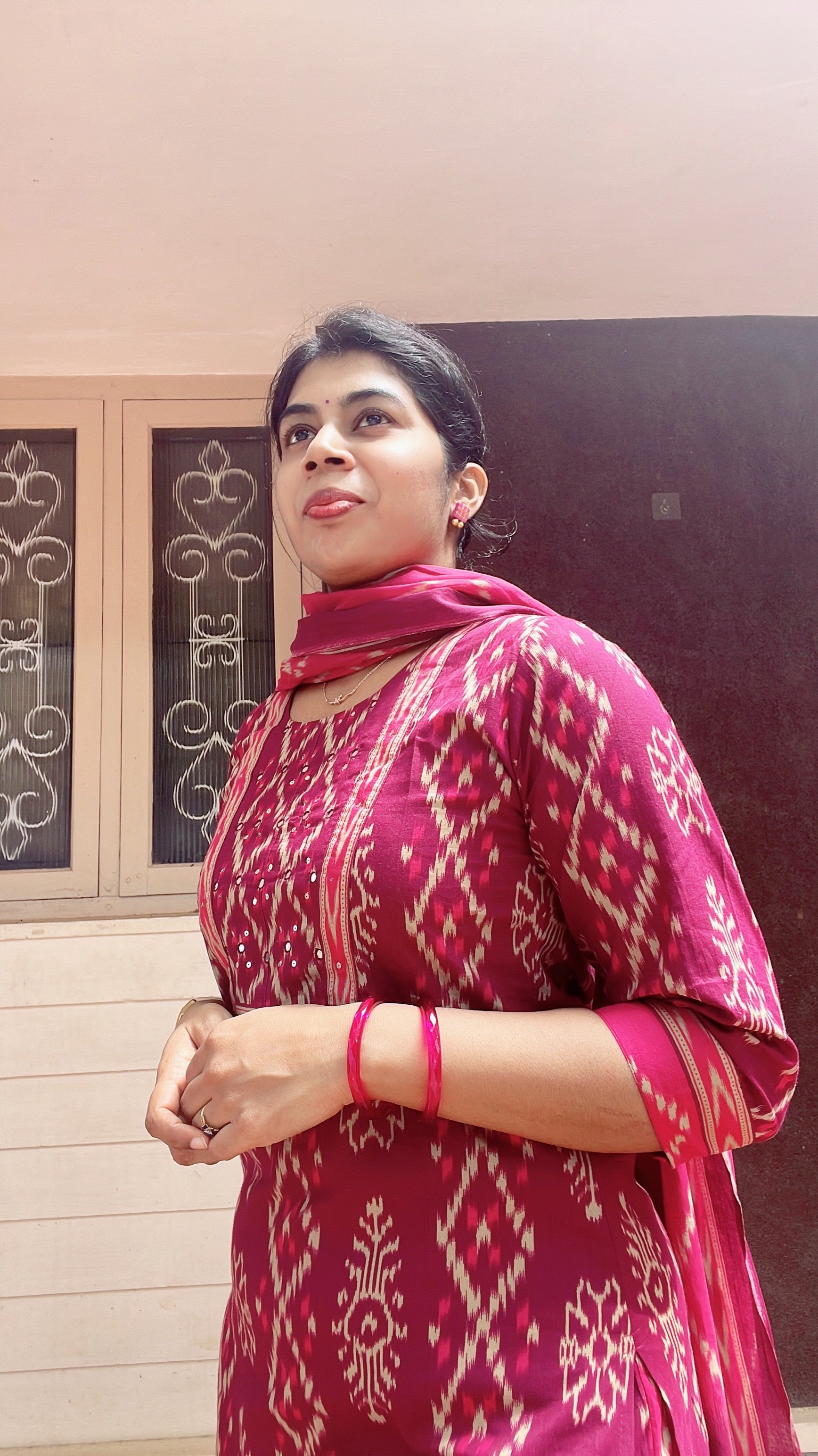 Majenta cotton suit sets