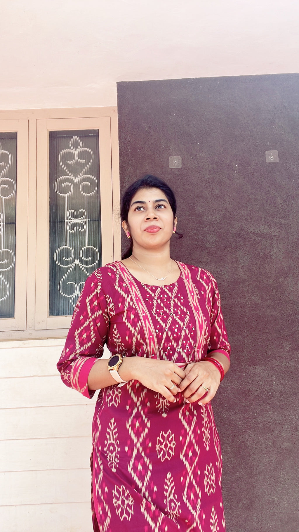Majenta cotton suit sets
