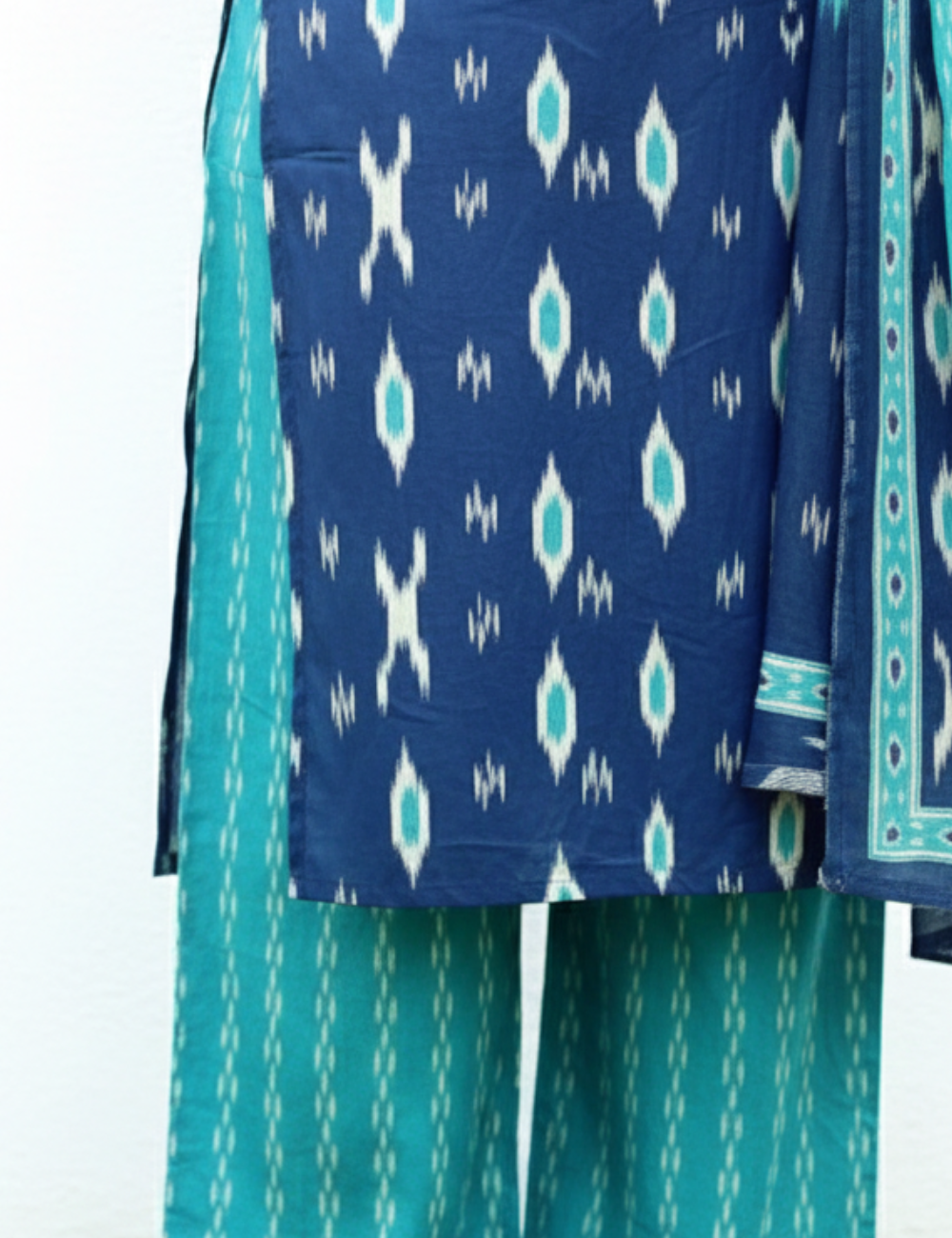 Blue cotton suit sets