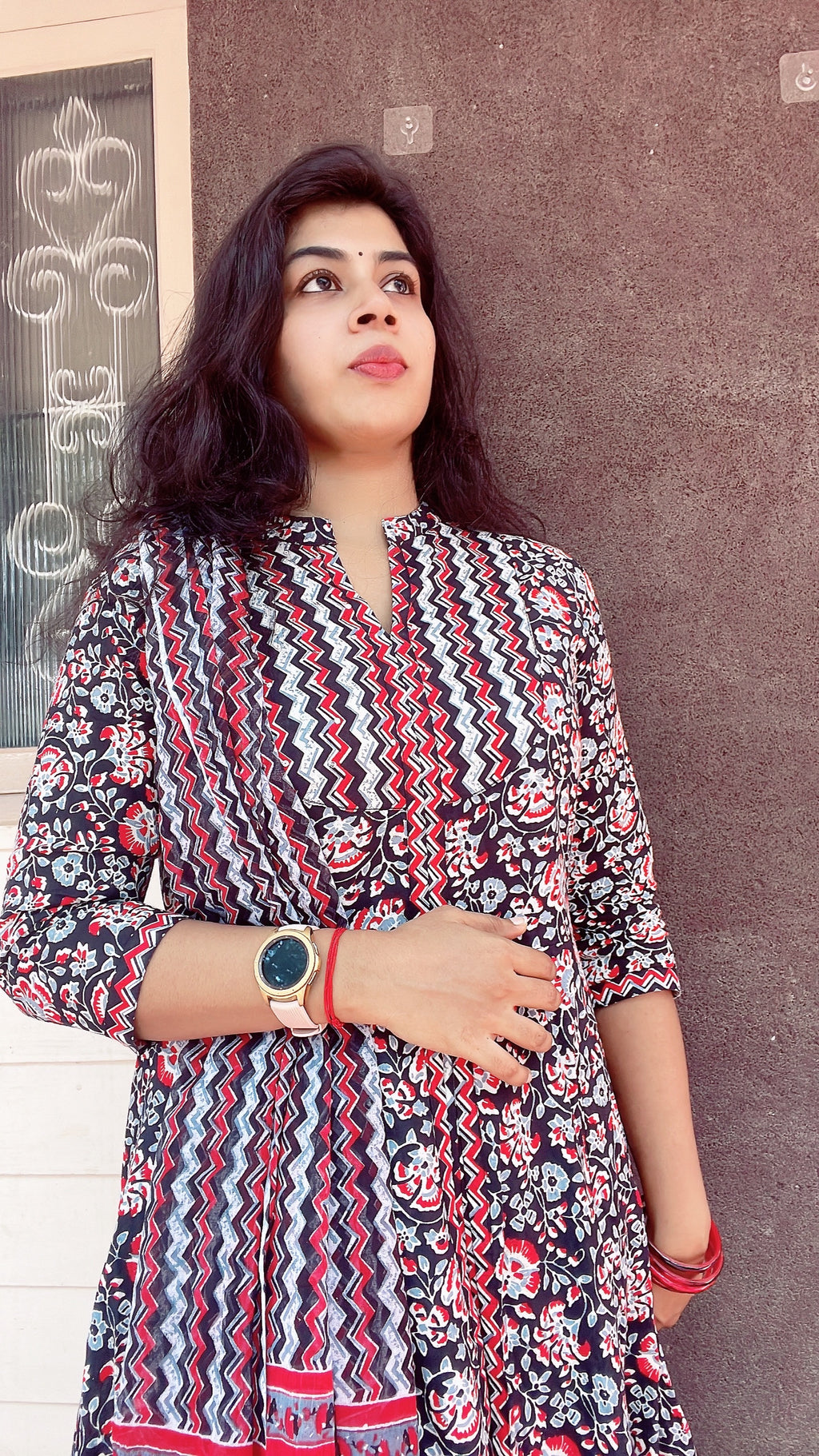 Black zig Zag Suit Set