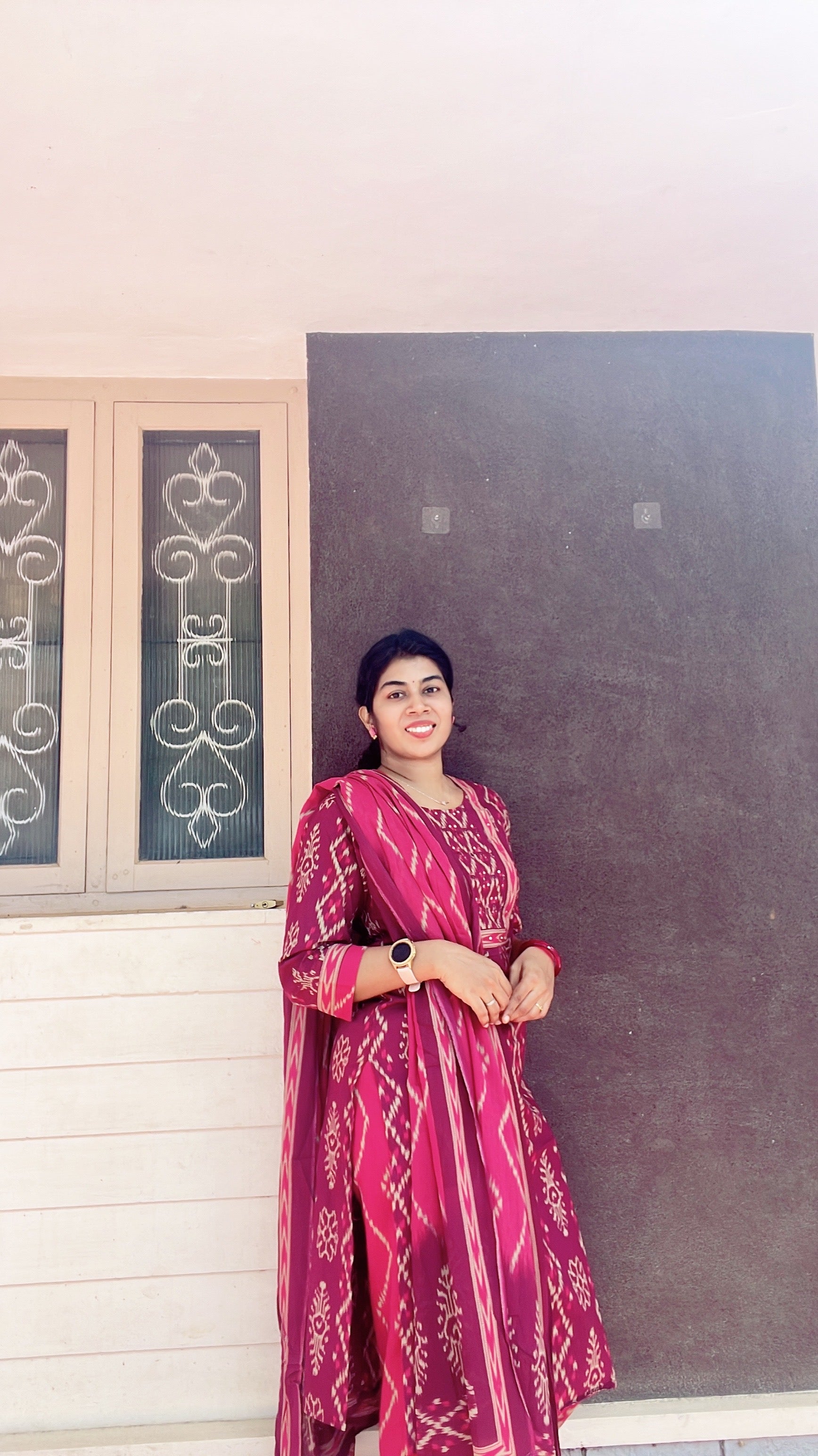 Majenta cotton suit sets