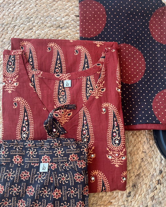 Red Suit Set