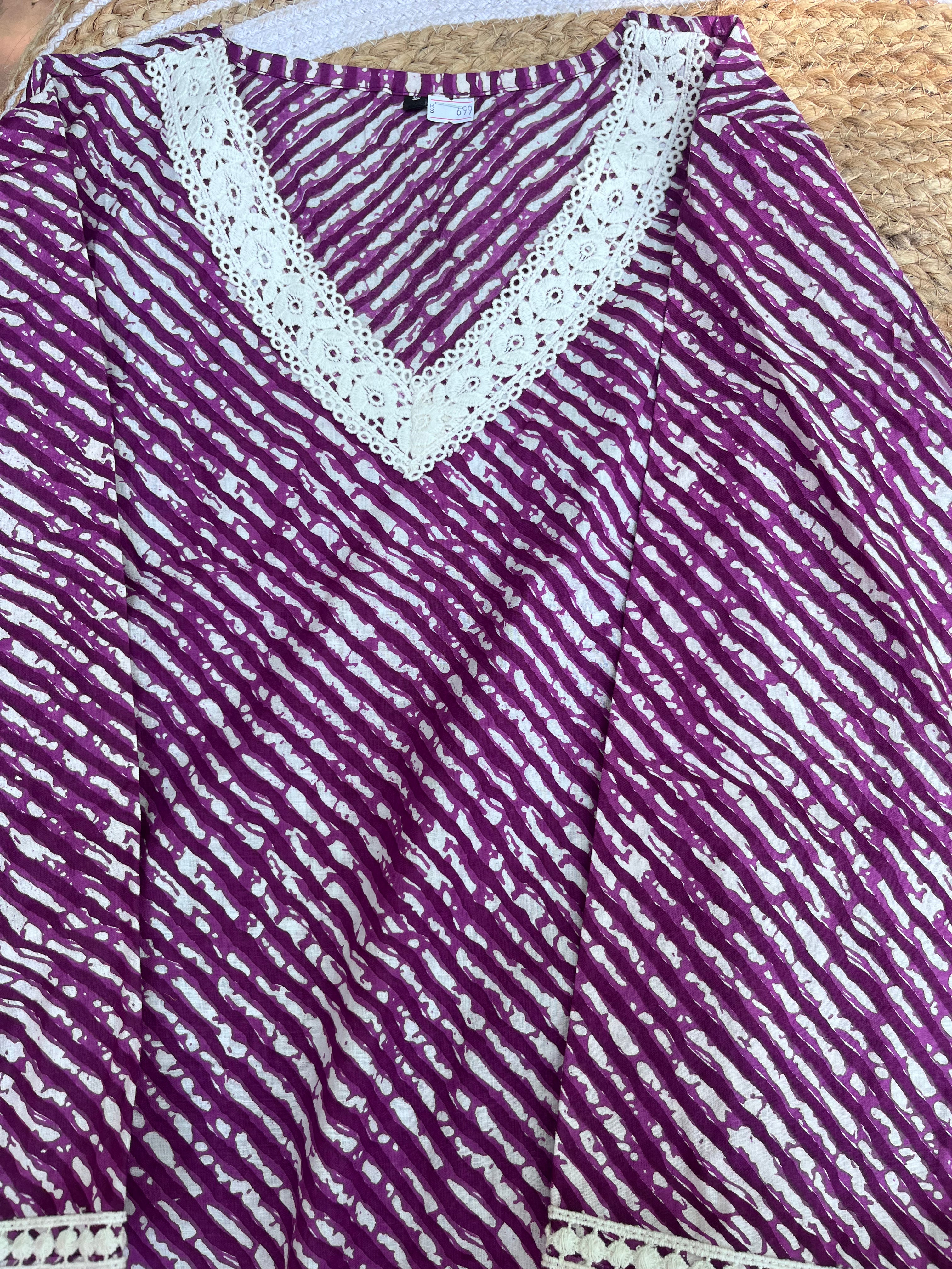 Light Purple Kurti