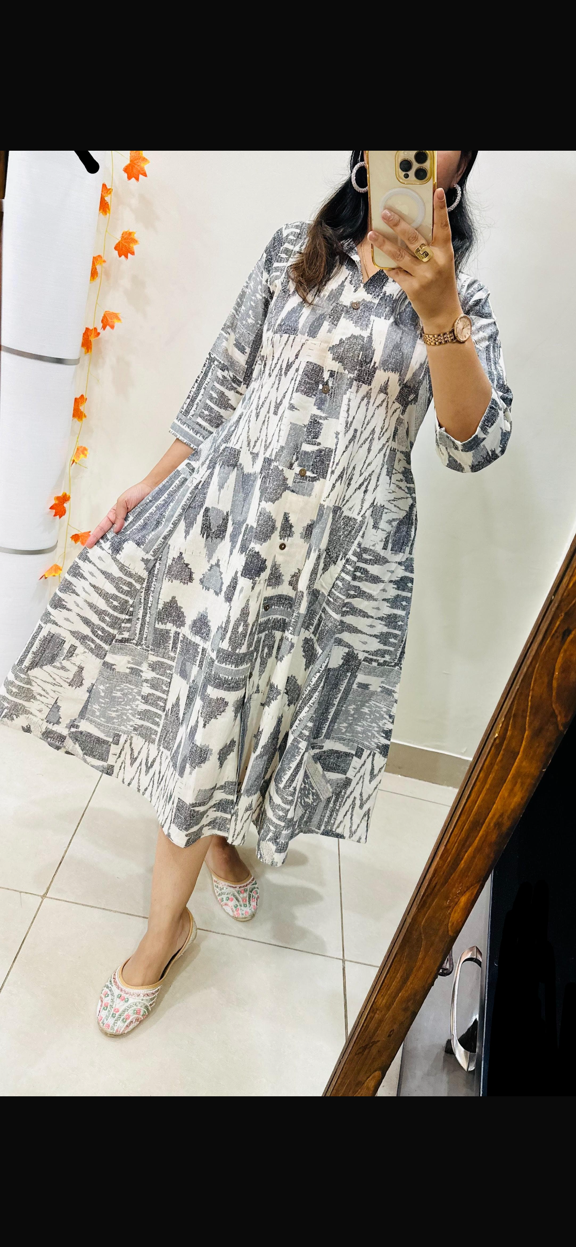 A line umbrella cut top