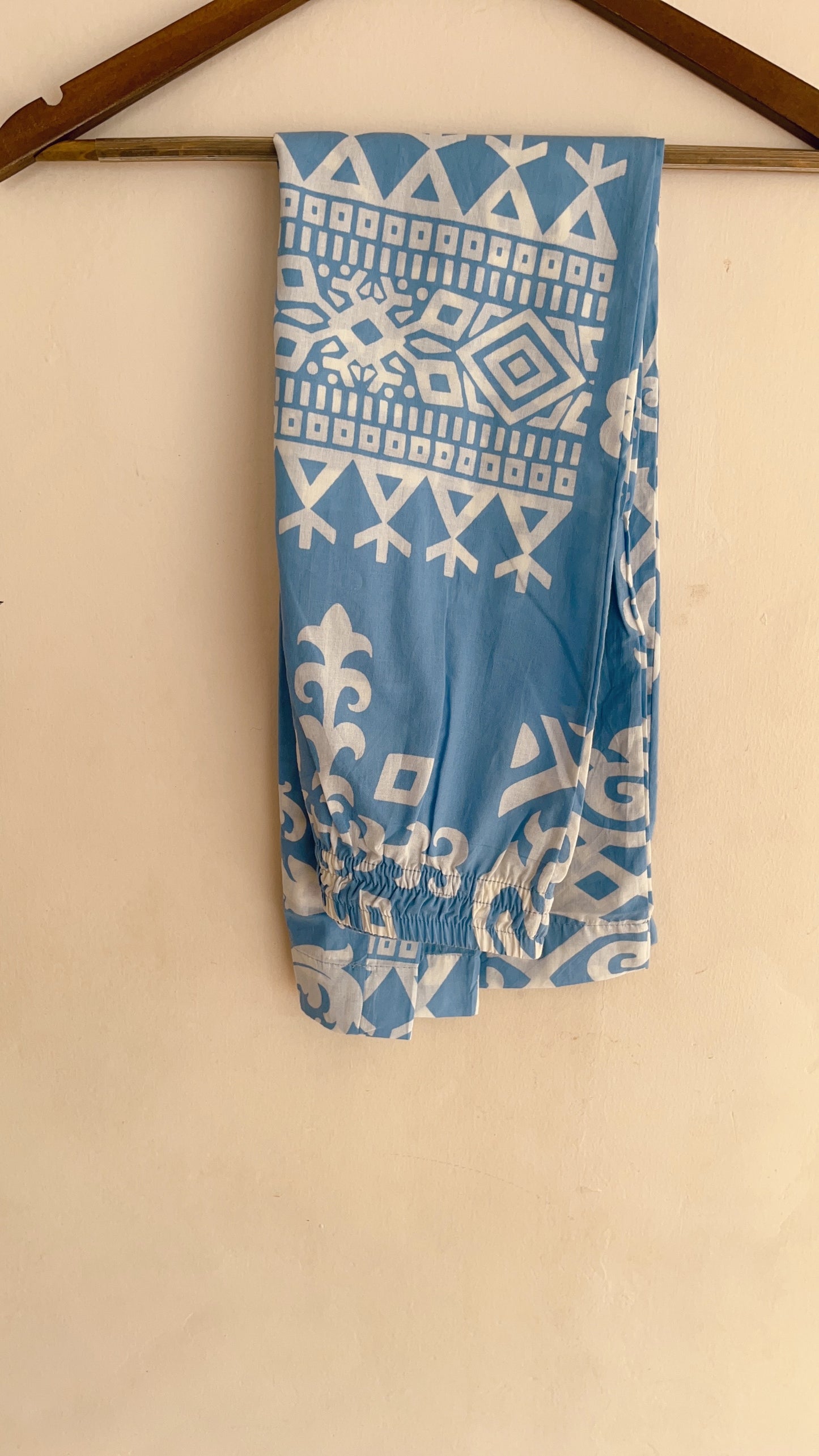 Powder Blue Cotton Co Ord Set